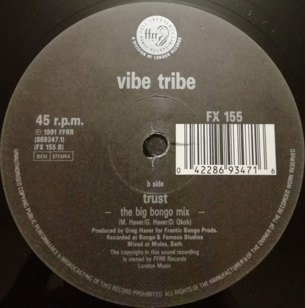The Vibe Tribe* : Trust (12", Maxi)