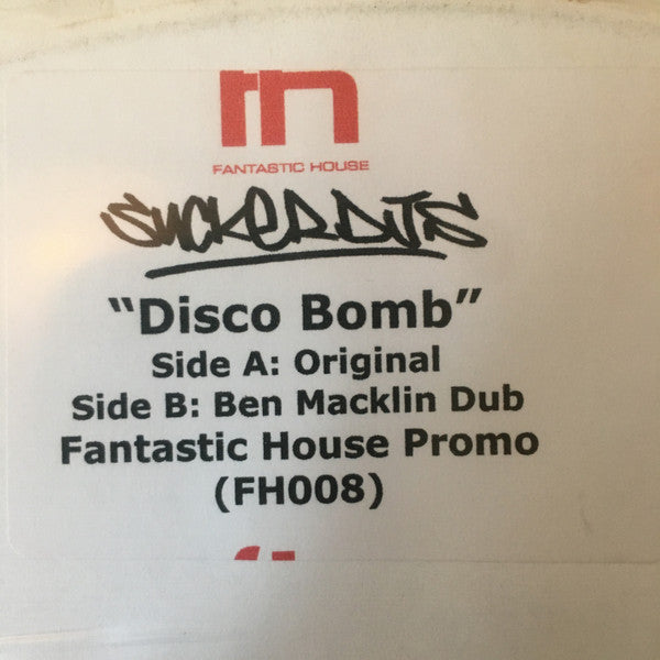 Sucker DJ's : Disco Bomb (12", Promo, W/Lbl)