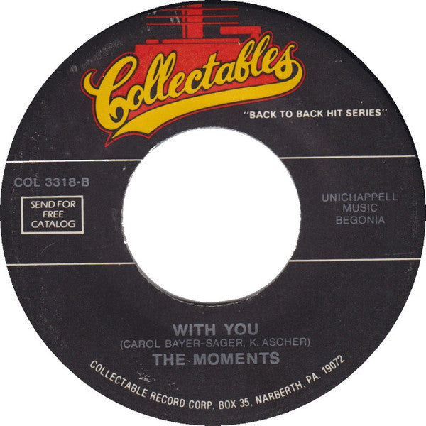 Sylvia Robinson / The Moments : Pillow Talk / With You (7")