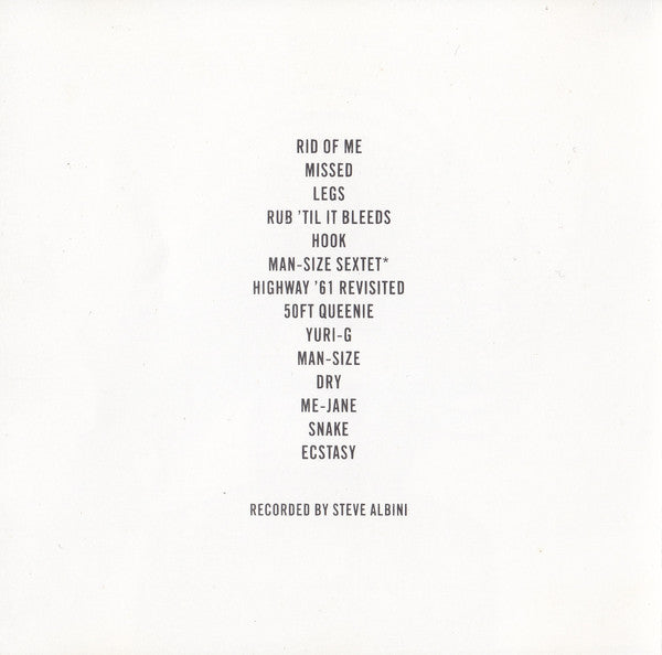 PJ Harvey : Rid Of Me (CD, Album, RP)