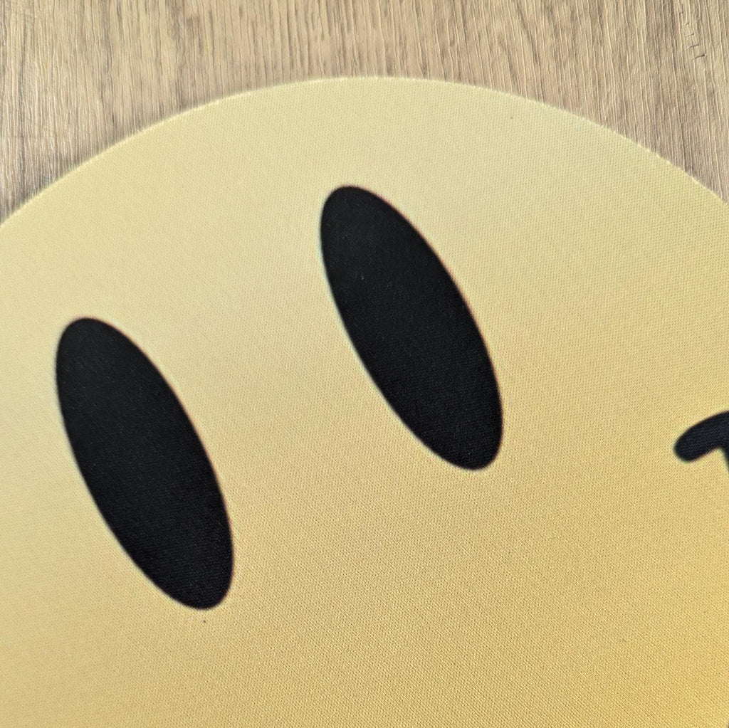 Everybody Smile  - Round Acid House Mouse Pad – Mousemat