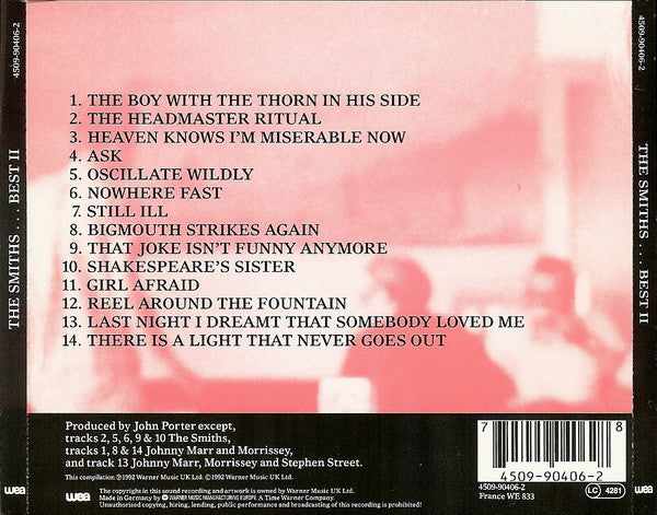 The Smiths : ...Best II (CD, Comp)
