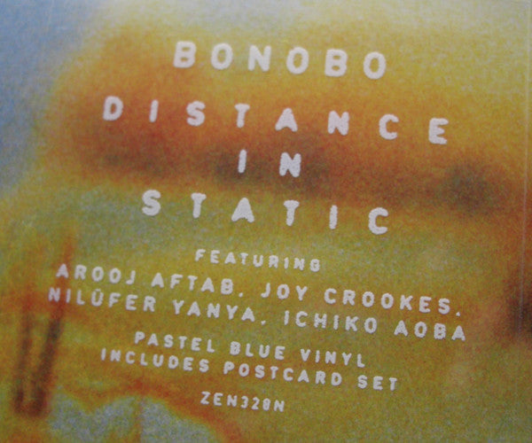 Bonobo : Distance In Static (2xLP, Album, Ltd, Blu)