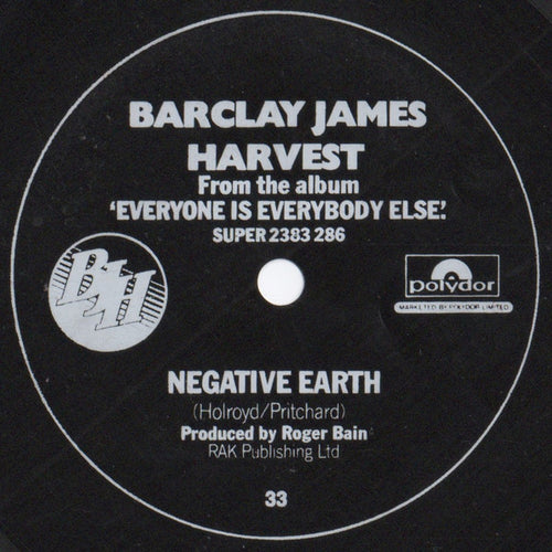 Barclay James Harvest / Rare Bird : Negative Earth / Diamonds (Flexi, 7")