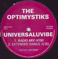 The Optimystiks : Universaluvibe (12")