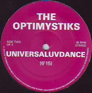 The Optimystiks : Universaluvibe (12")