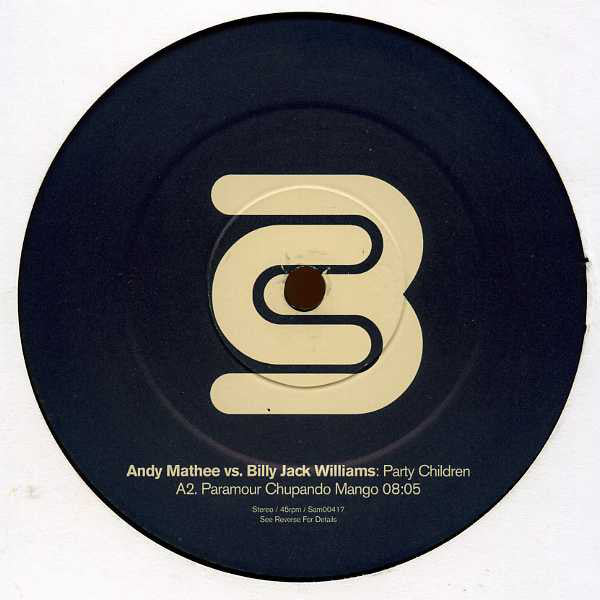 Andy Mathee vs. Billy Jack Williams* : Party Children (2x12", Promo)
