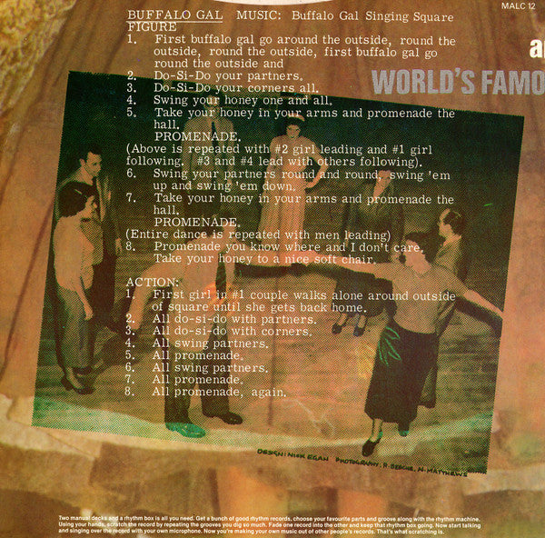 Malcolm McLaren And World's Famous Supreme Team : Buffalo Gals - Special Stereo Scratch Mix (12")