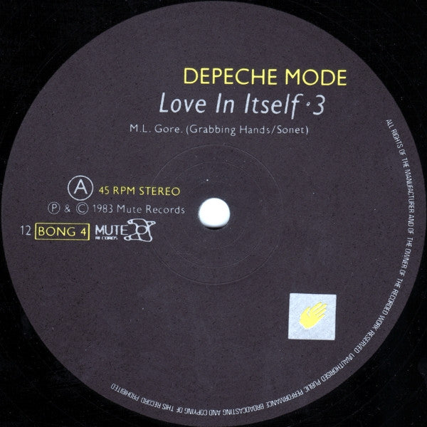 Depeche Mode : Love In Itself • 3 (12", Single, MVS)