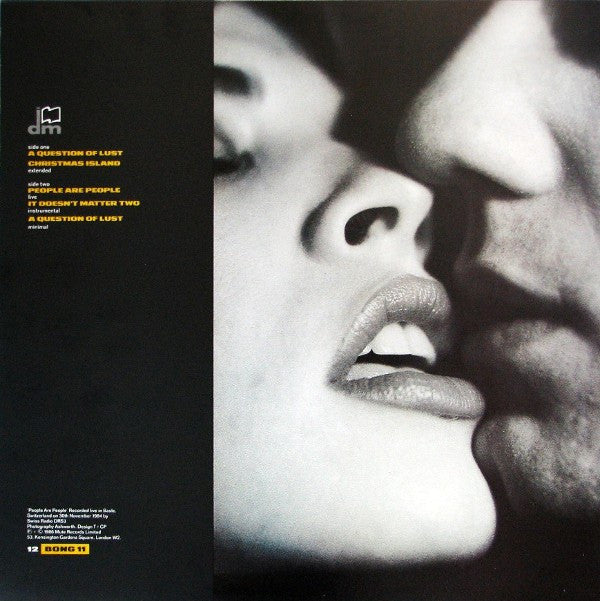 Depeche Mode : A Question Of Lust (12", Single, Mus)