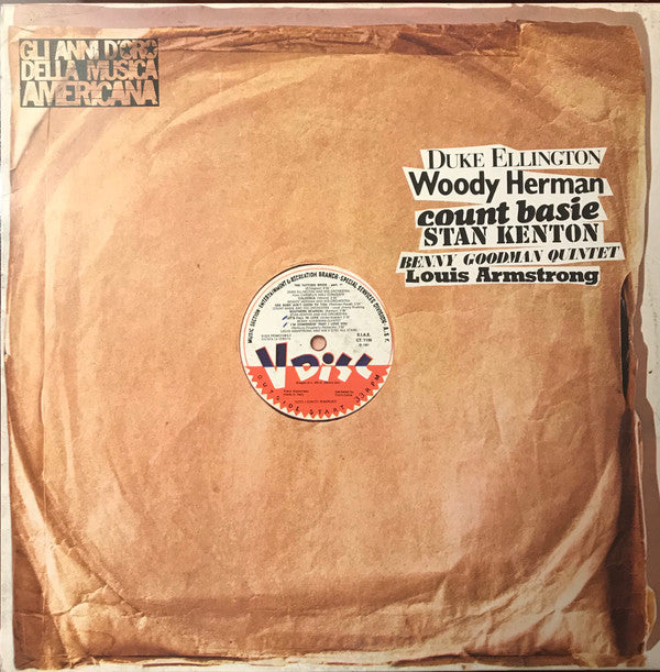 Various : Gli Anni D'Oro Della Musica Americana (LP, Comp, Promo)