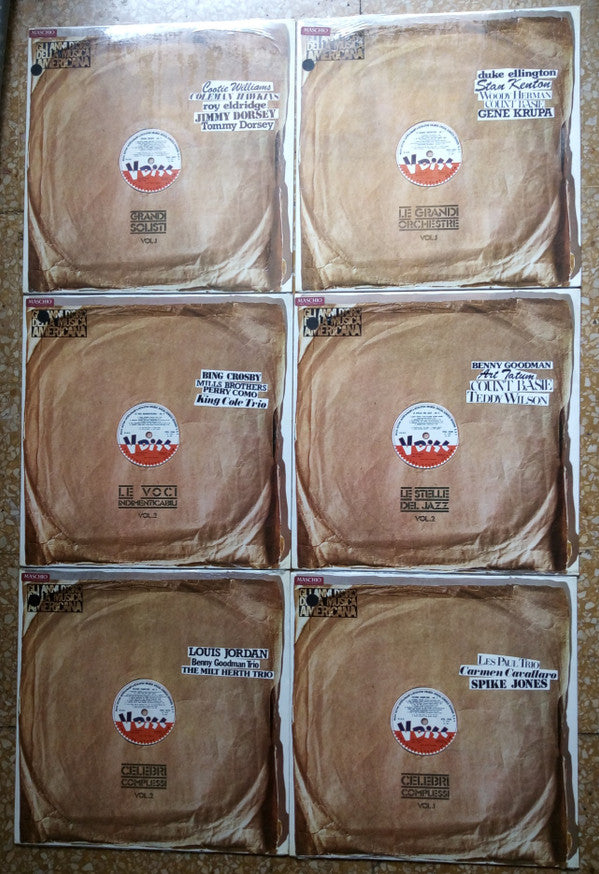 Various : Gli Anni D'Oro Della Musica Americana (LP, Comp, Promo)