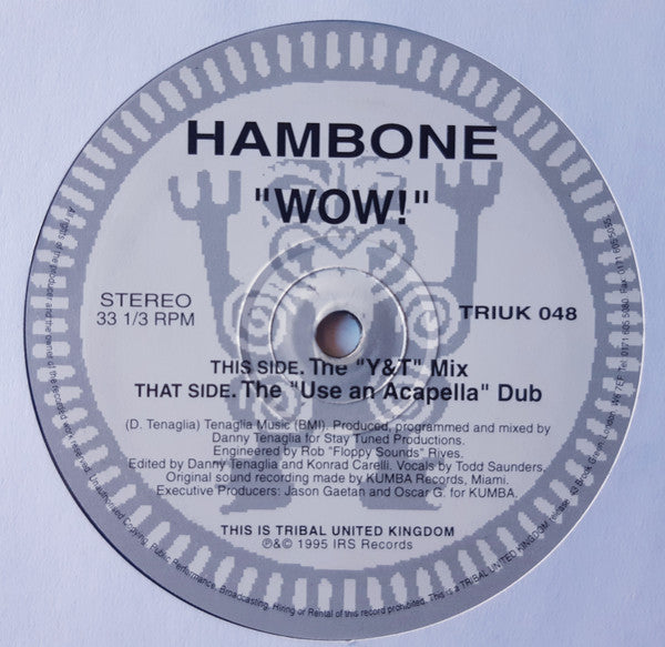 Hambone : Wow! (12")