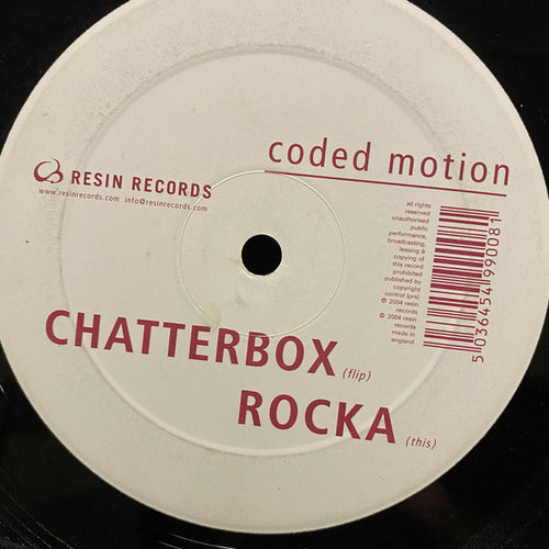 Coded Motion : Chatterbox (12")