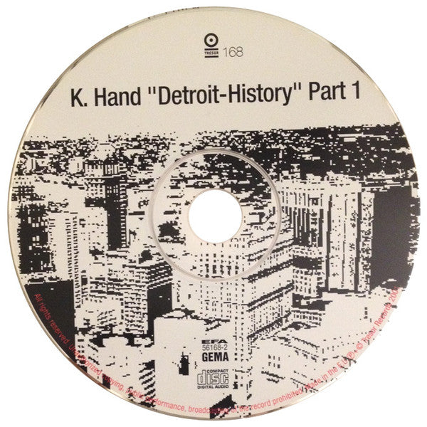 Kelli Hand : Detroit-History Part 1 (CD, Album)
