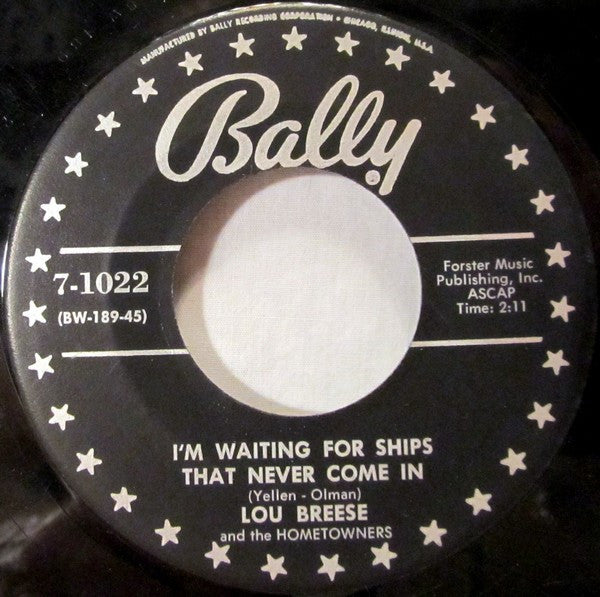 Lou Breese And The Hometowners : Ace In The Hole (7")