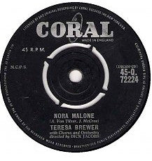 Teresa Brewer : When I Leave The World Behind (7", Single)