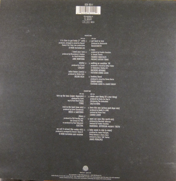 Various : FFRR - Silver On Black (2xLP, Comp, Gat)