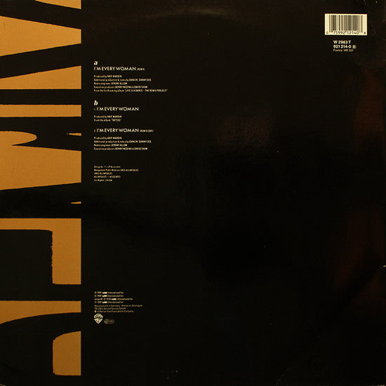 Chaka Khan : I'm Every Woman (Remix) (12")