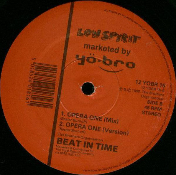 Beat In Time : The Real Time / Opera One (12")