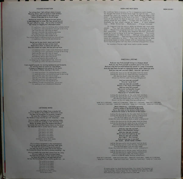 Talking Heads : Remain In Light (LP, Album, RE)