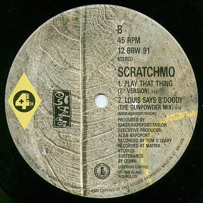Scratchmo : Play That Thing (12")