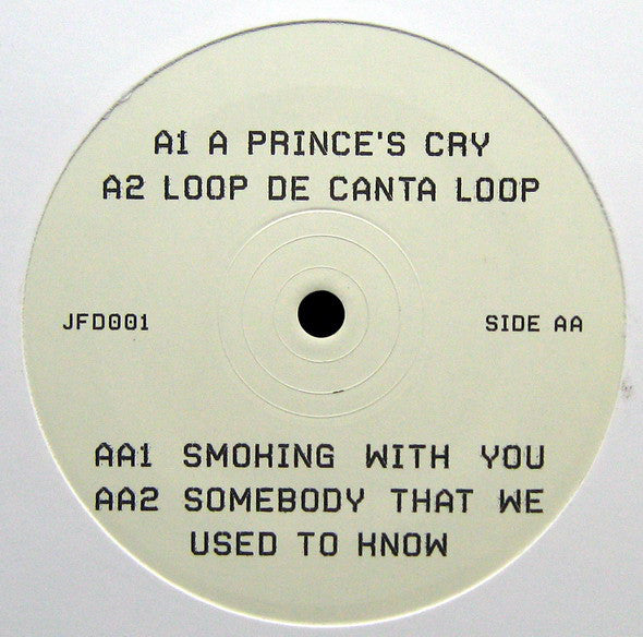 Jack Fell Down : A Prince's Cry (12", Unofficial, W/Lbl)