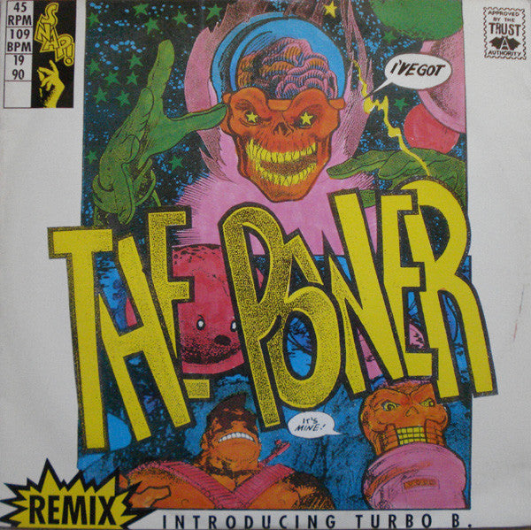 Snap! Introducing Turbo B. : The Power (Remix) (12", Maxi, Dam)