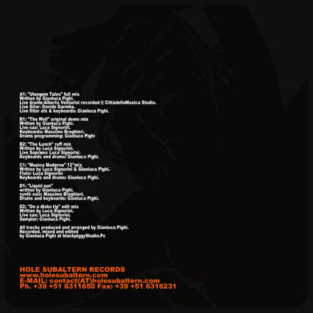 Gianluca Pighi : Pornographie # 1 (2x12", MiniAlbum)