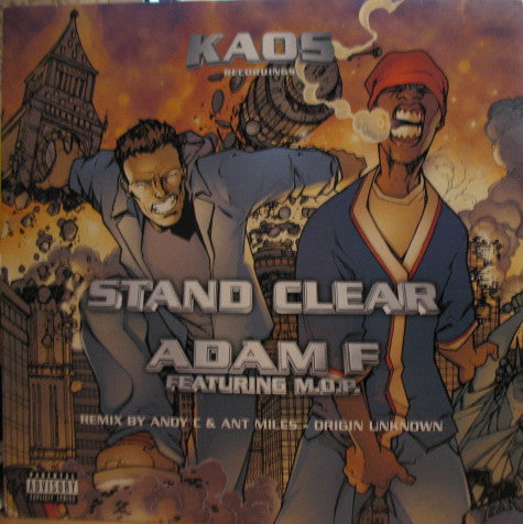 Adam F Featuring M.O.P. : Stand Clear (Remix By Andy C & Ant Miles - Origin Unknown) (12", Single)