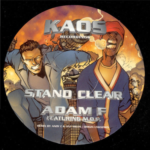 Adam F Featuring M.O.P. : Stand Clear (Remix By Andy C & Ant Miles - Origin Unknown) (12", Single)