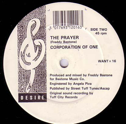 Corporation Of One : The Real Life (12")