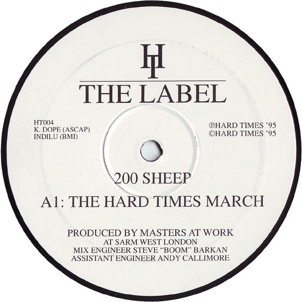 200 Sheep : The Hard Times March (12")
