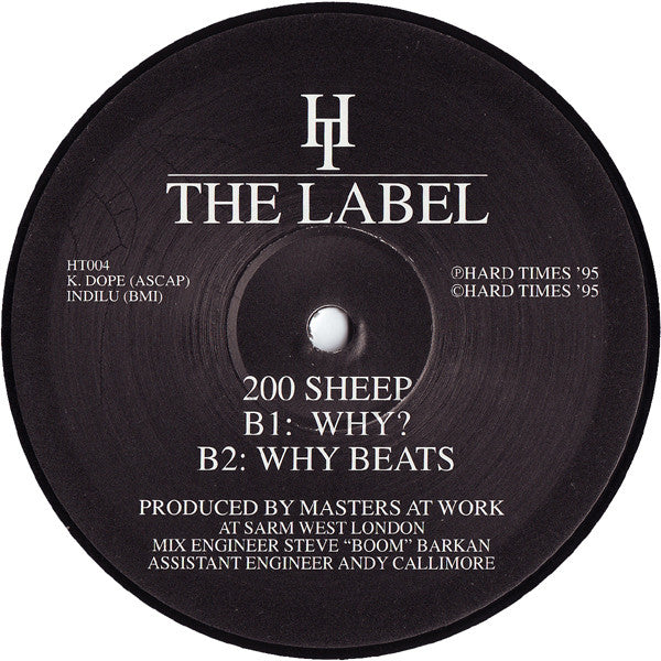 200 Sheep : The Hard Times March (12")