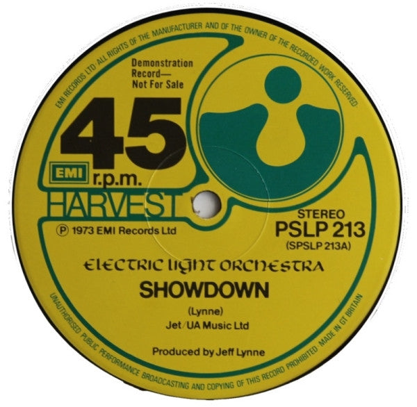 Electric Light Orchestra : Showdown / Roll Over Beethoven (12", Promo)