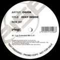 Orion (10) : Deep Inside (12", TP)