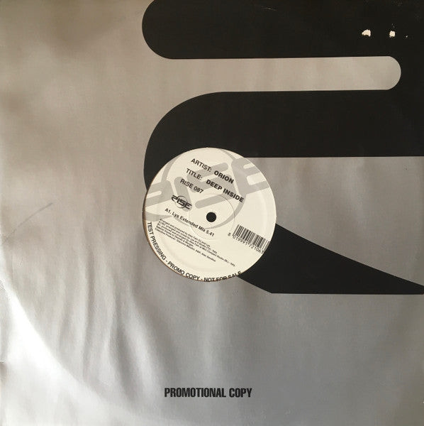 Orion (10) : Deep Inside (12", TP)