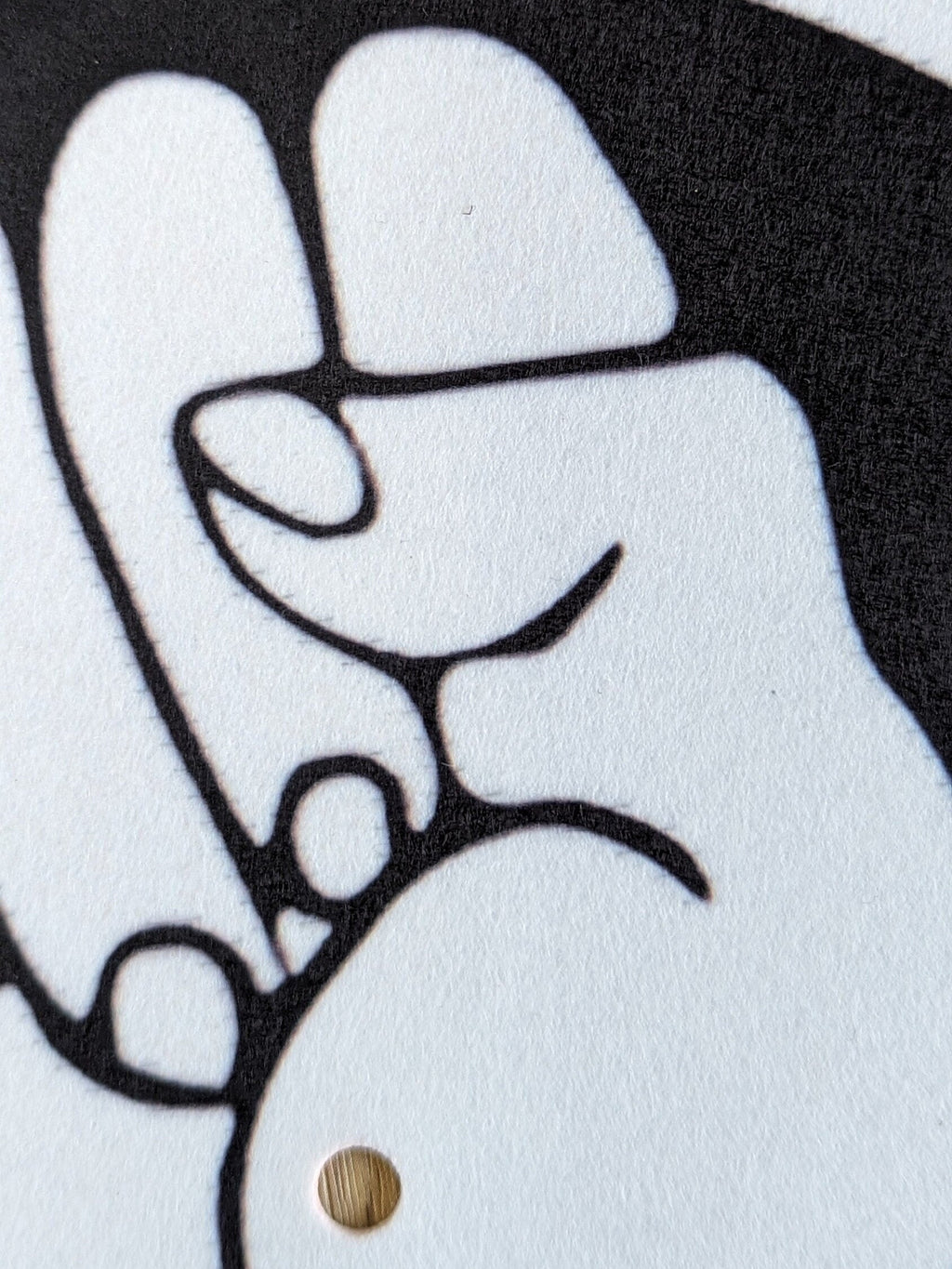 Northern Soul Dark (inverted) - Keep the Faith Slipmat - 7 & 12 inch LP Vinyl DJ Pro Turntable Slip Mat Record Player