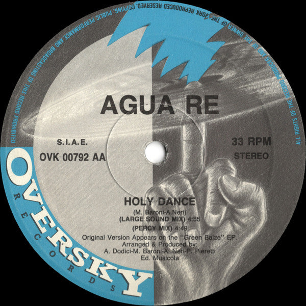 Agua Re : Holy Dance (12")