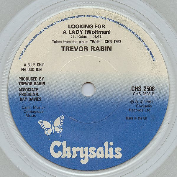 Trevor Rabin : Take Me To A Party (7", Single, Tra)