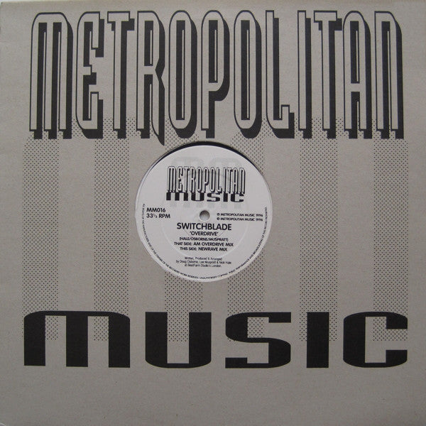 Switchblade (2) : Overdrive (12")