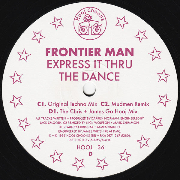 Frontier Man : Express It Thru The Dance (2x12")
