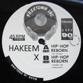 Hakeem X : Hip-Hop Reborn (12", Promo)