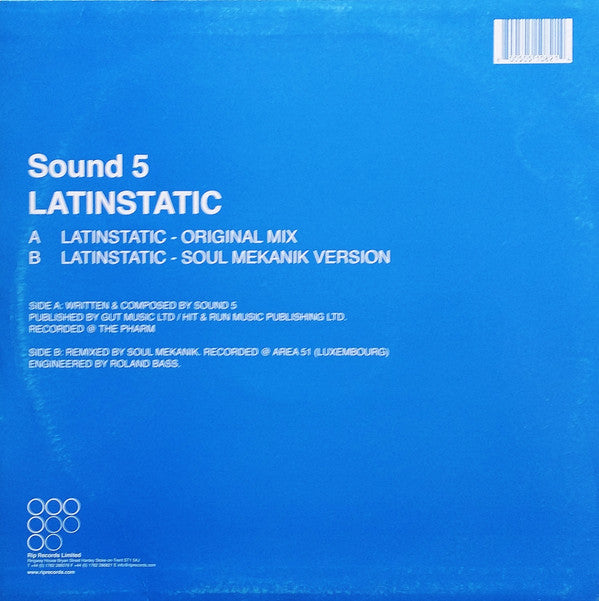 Sound 5 : Latinstatic (12")