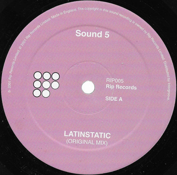 Sound 5 : Latinstatic (12")