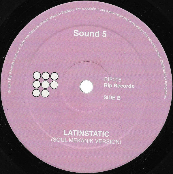 Sound 5 : Latinstatic (12")