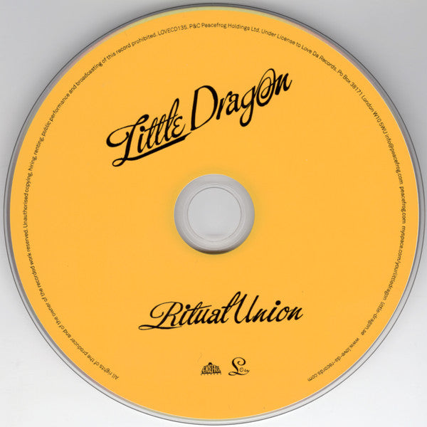 Little Dragon : Ritual Union (CD, Album, Dig)