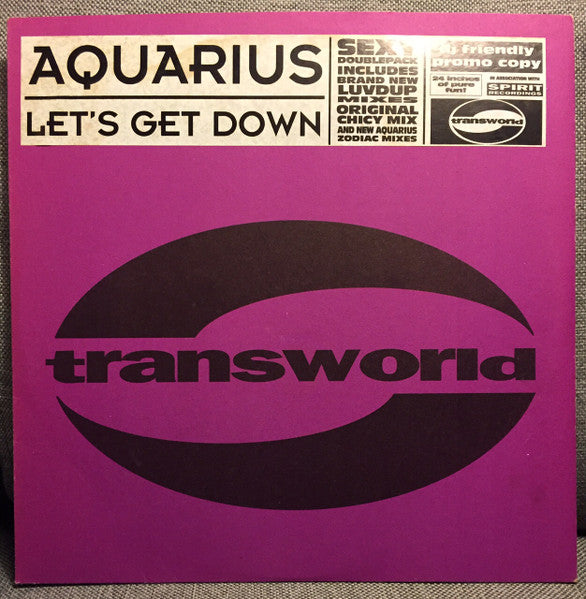 Aquarius (2) : Let's Get Down (2x12", Promo)