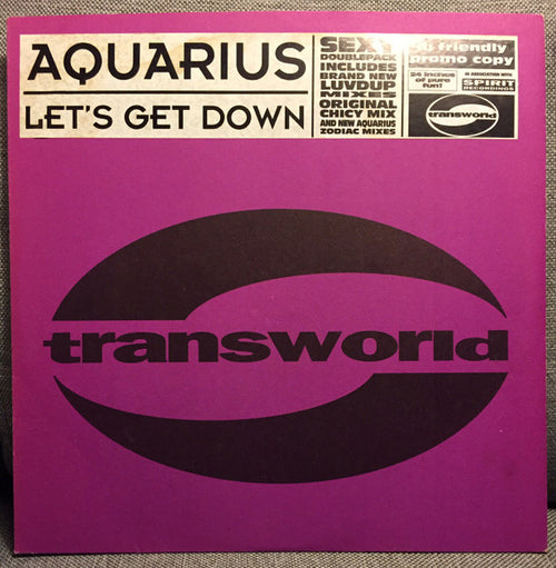 Aquarius (2) : Let's Get Down (2x12", Promo)