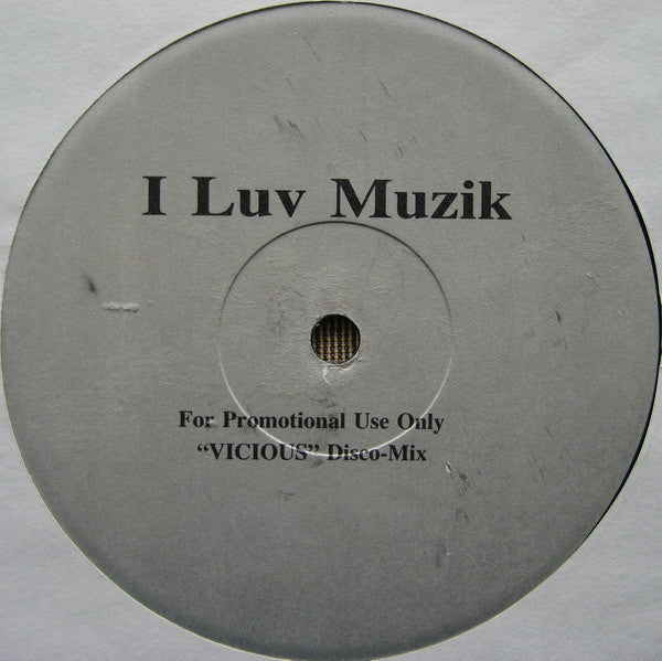 Johnny Vicious : McDonna's Park / I Luv Musik (12", Promo)